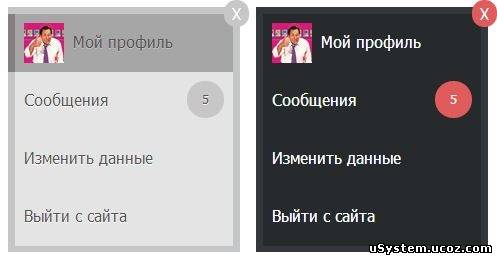 Выдвижной мини-профиль