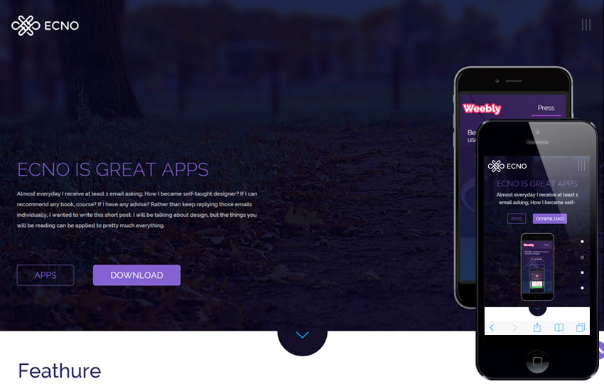 Ecno a landingpage Multipurpose [ HTML ]
